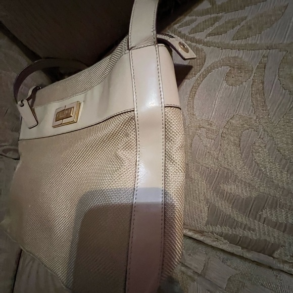 Céline CELINE REHAB Hand Bag Canvas Beige - Picture 15 of 17